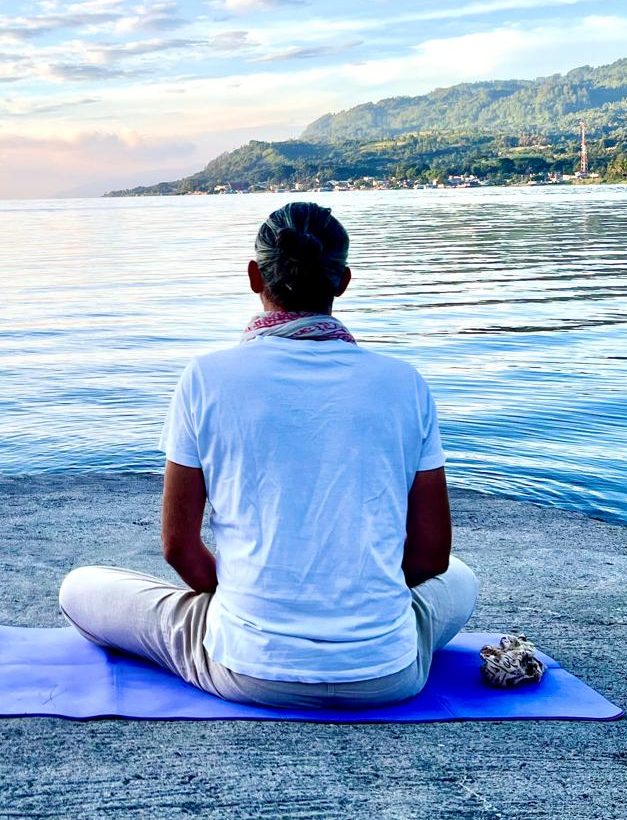 Pratique du yoga en pleine nature